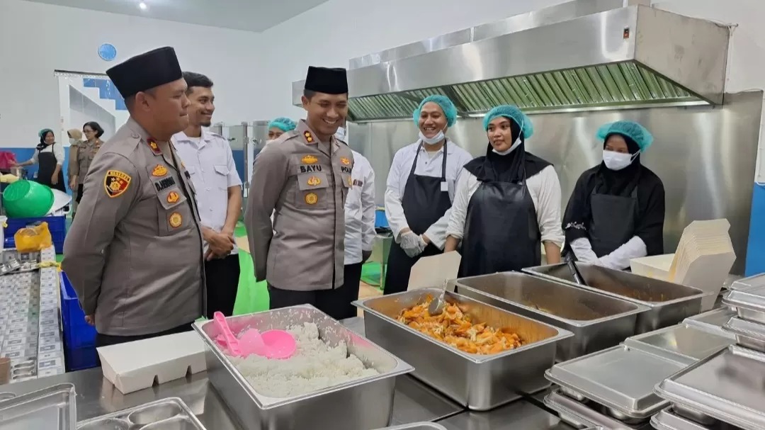 SPPG Pekayon Jaya Bekasi Kota (SinPo.id/Dok.Polres Bekasi Kota)