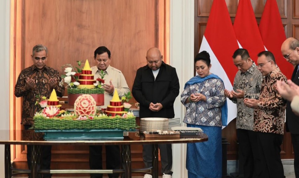 Syukuran Ulang Tahun Ke-74 Presiden Prabowo Subianto (SinPo.id/Instagram)