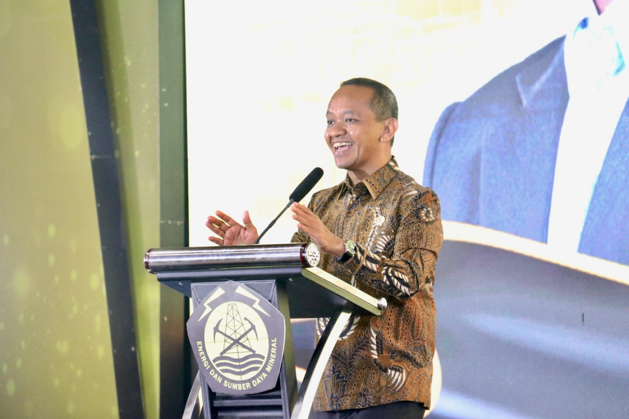 Menteri ESDM Bahlil Lahadalia (SinPo.id/ Dok. ESDM)