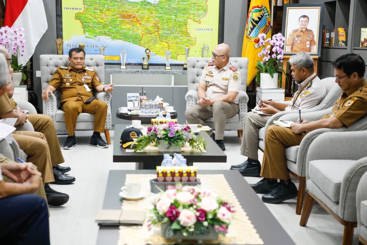 Koordinasi antara Pemprov Jateng dengan BKHIT (Sinpo.id/Tim Media)