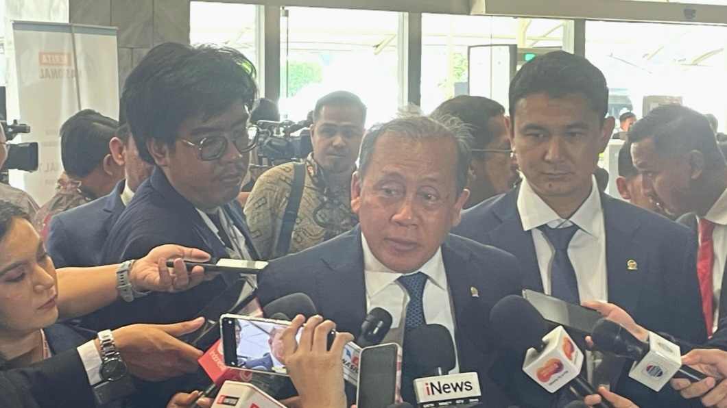 Waketum Partai NasDem Saan Mustopa (SinPo.id/Galuh Ratnatika)