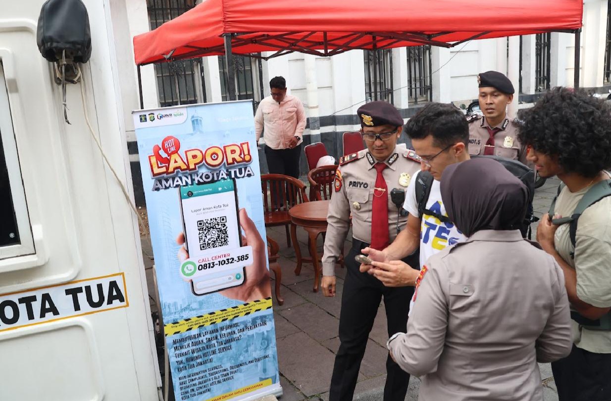 Program lapor aman kota tua (SinPo.id/Dok.PMJ)