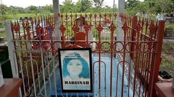 Makam Marsinah (SinPo.id/ Istimewa)