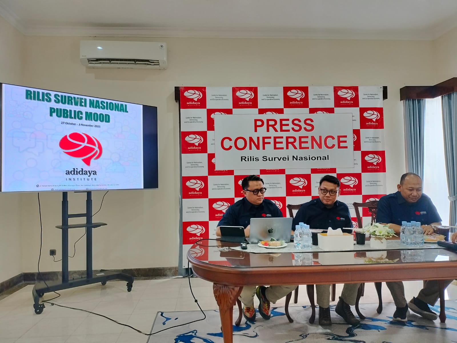 Konferensi pers Adidaya Institute (SinPo.id/ Dok. Adidaya Institute)