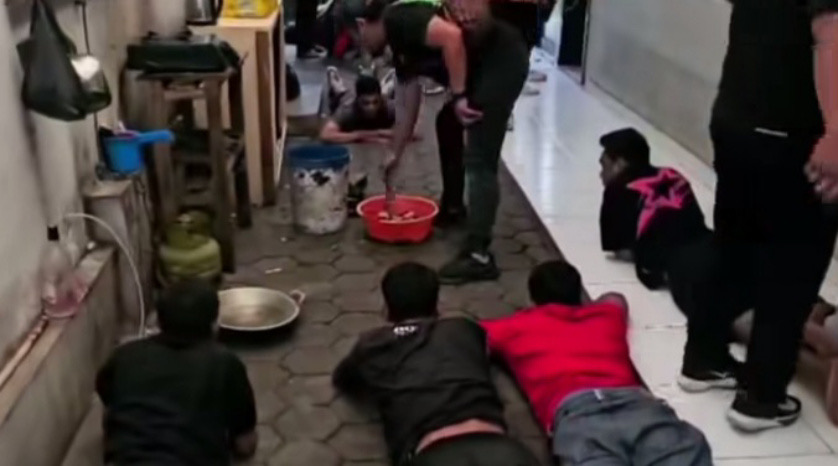 Para pelaku curas saat ditangkap di Kebon Pala, Jakarta Timur (SinPo.id/Jatanras PMJ)