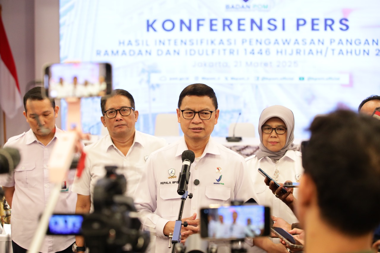 Kepala BPOM Taruna Ikrar (SinPo.id/ Ashar)