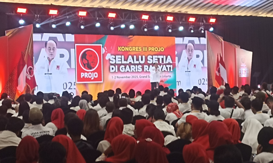 Kongres ke-III Projo (SinPo.id/ Sigit Nuryadin)