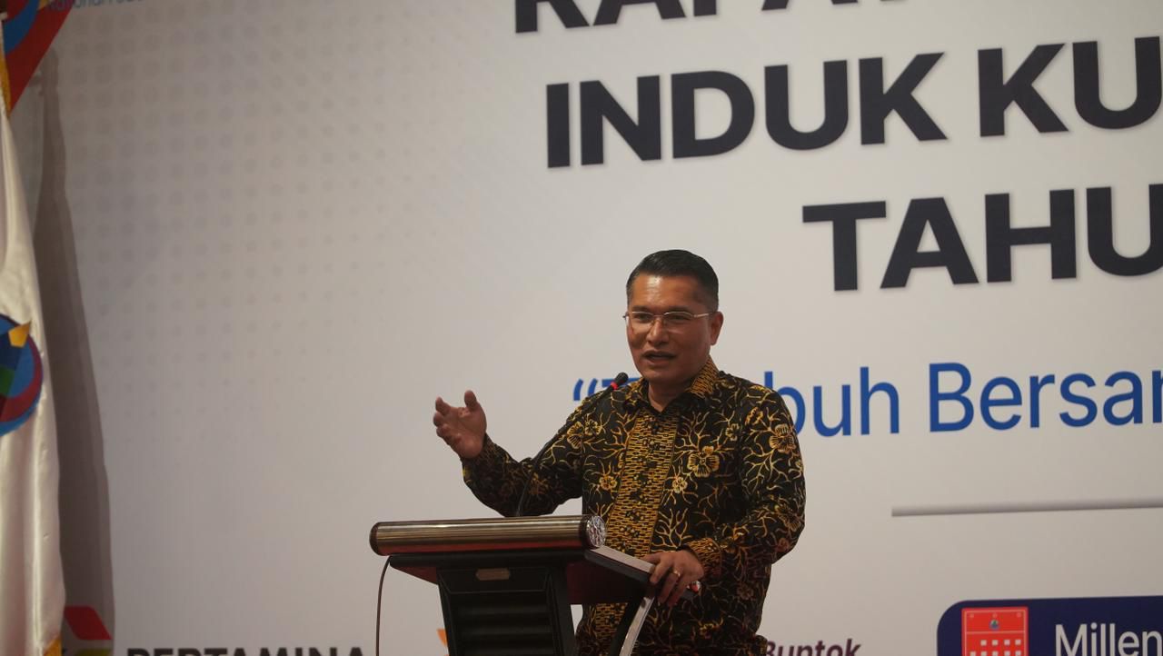 Deputi Bidang Kelembagaan dan Digitalisasi Koperasi Kemenkop Henra Saragih. (SinPo.id/dok. Kemenkop)