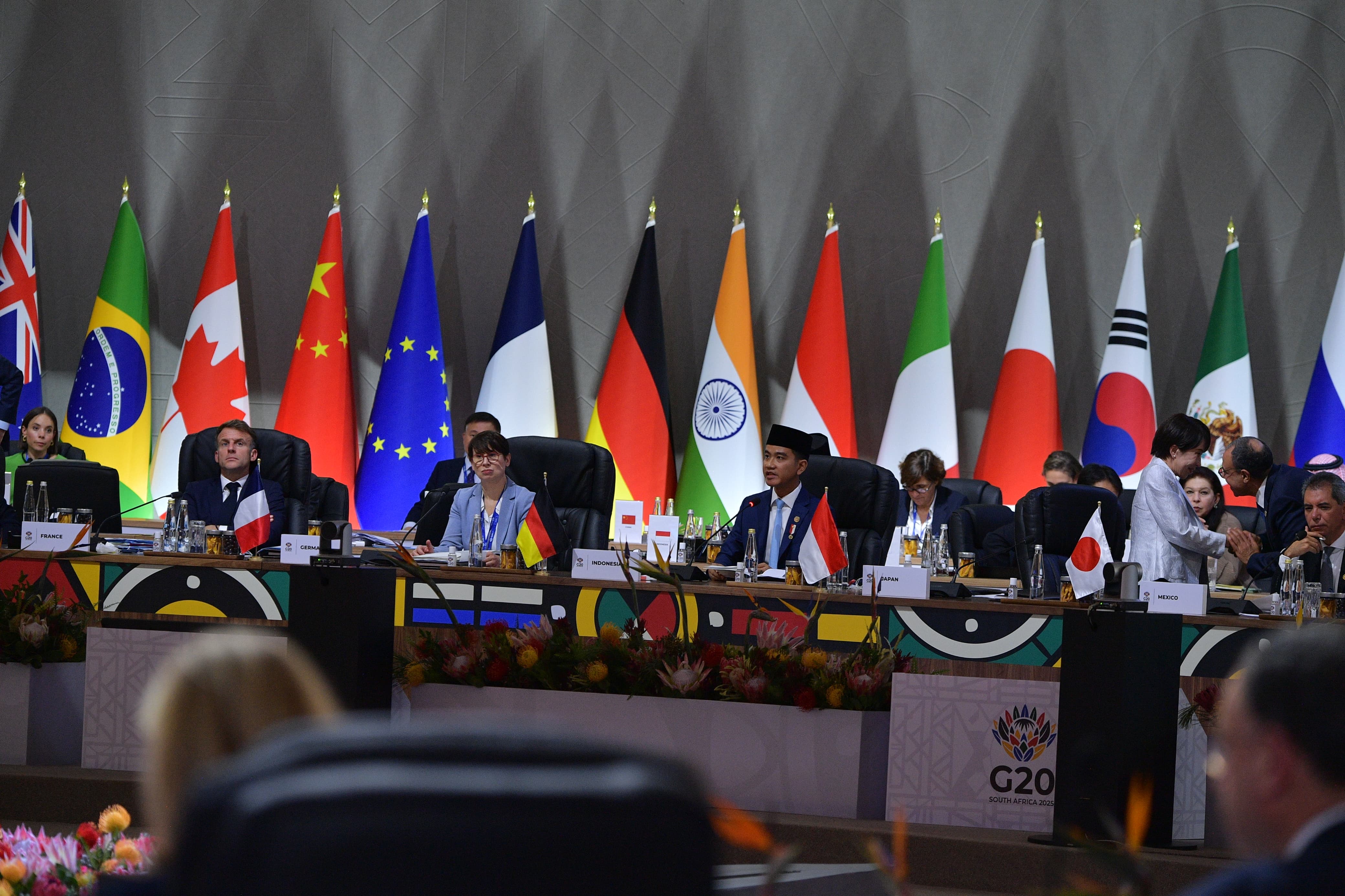 Wapres Gibran di KTT G20 Afrika Selatan. (SinPo.id/Setwapres)