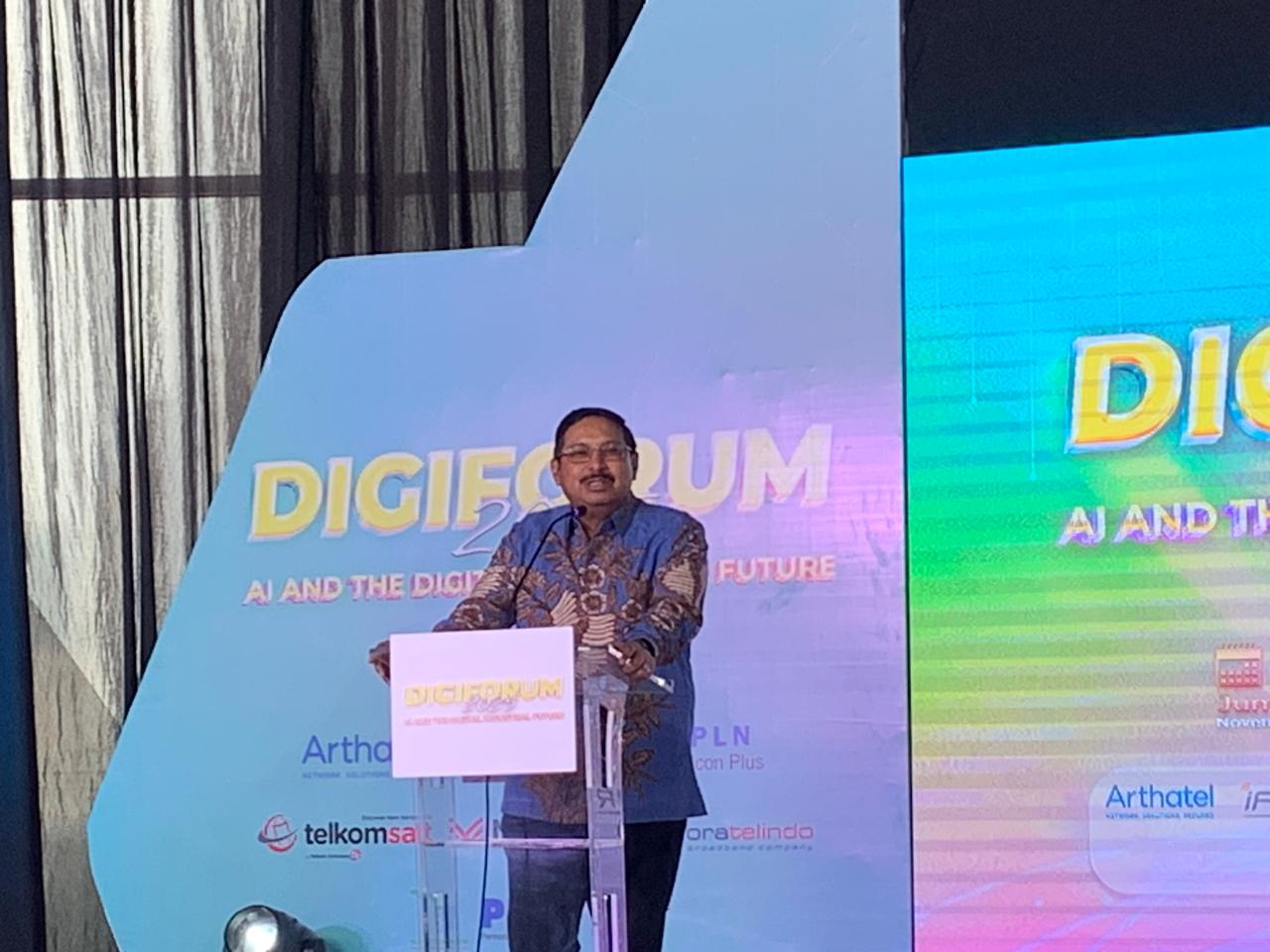 Sekjen Komdigi Ismail (SinPo.id/Tio Pirnando)