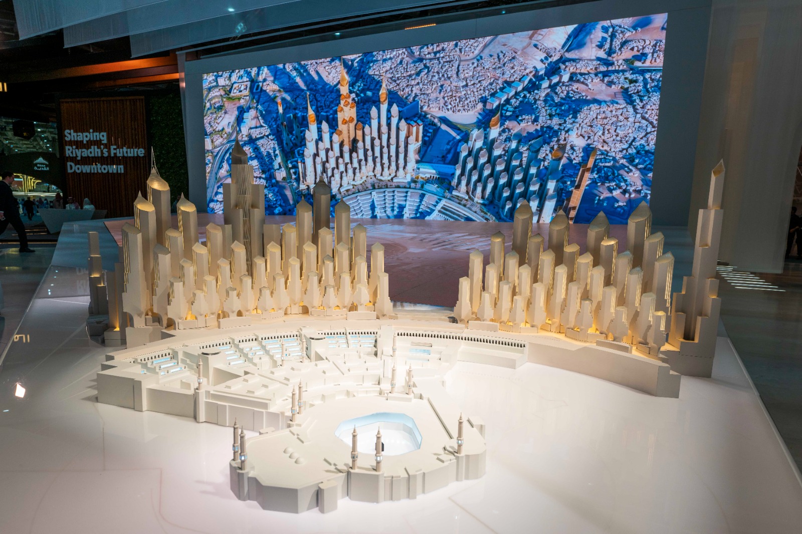 Gambara maket King Salman Gate (Sinpo.id/Tim Media)