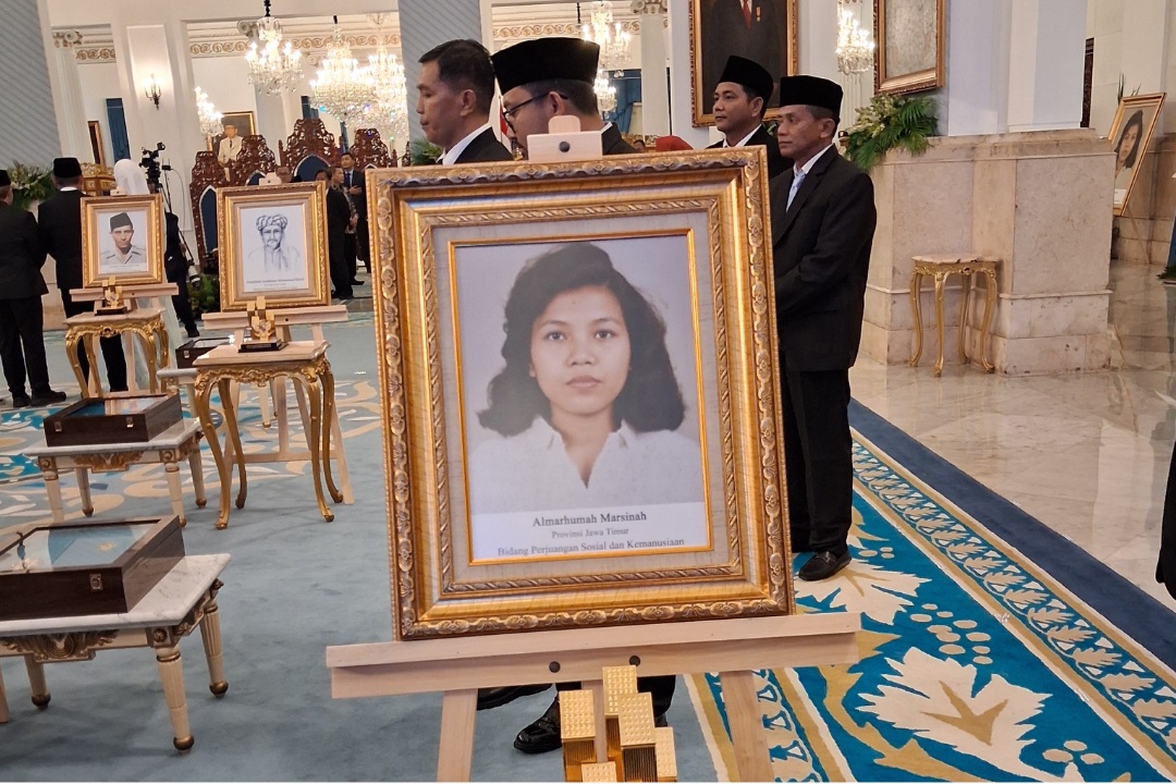 Foto Marsinah (SinPo.id/Anam)