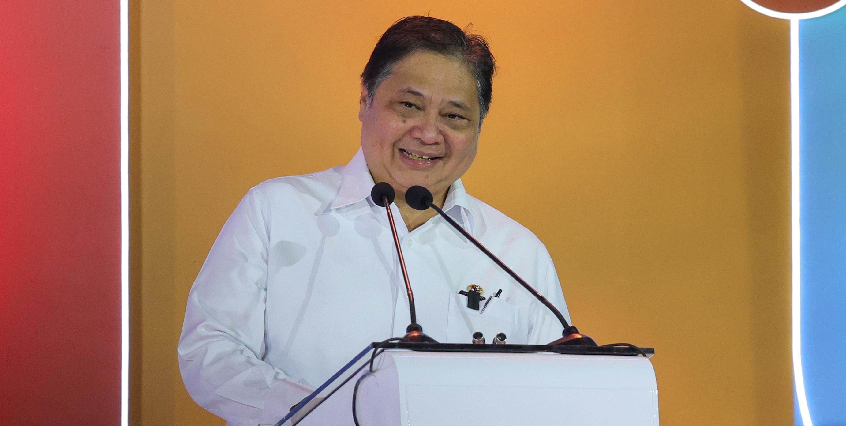 Menko Perekonomian Airlangga Hartarto (SinPo.id/ Dok. Ekon)