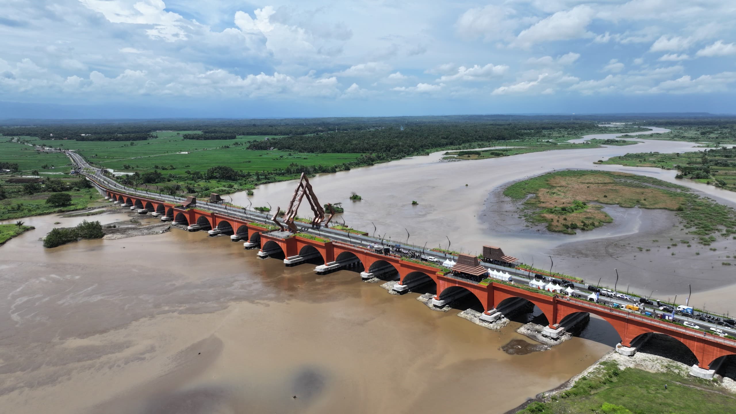 Jembatan Kabanaran DIY (SinPo.id/Setpres)