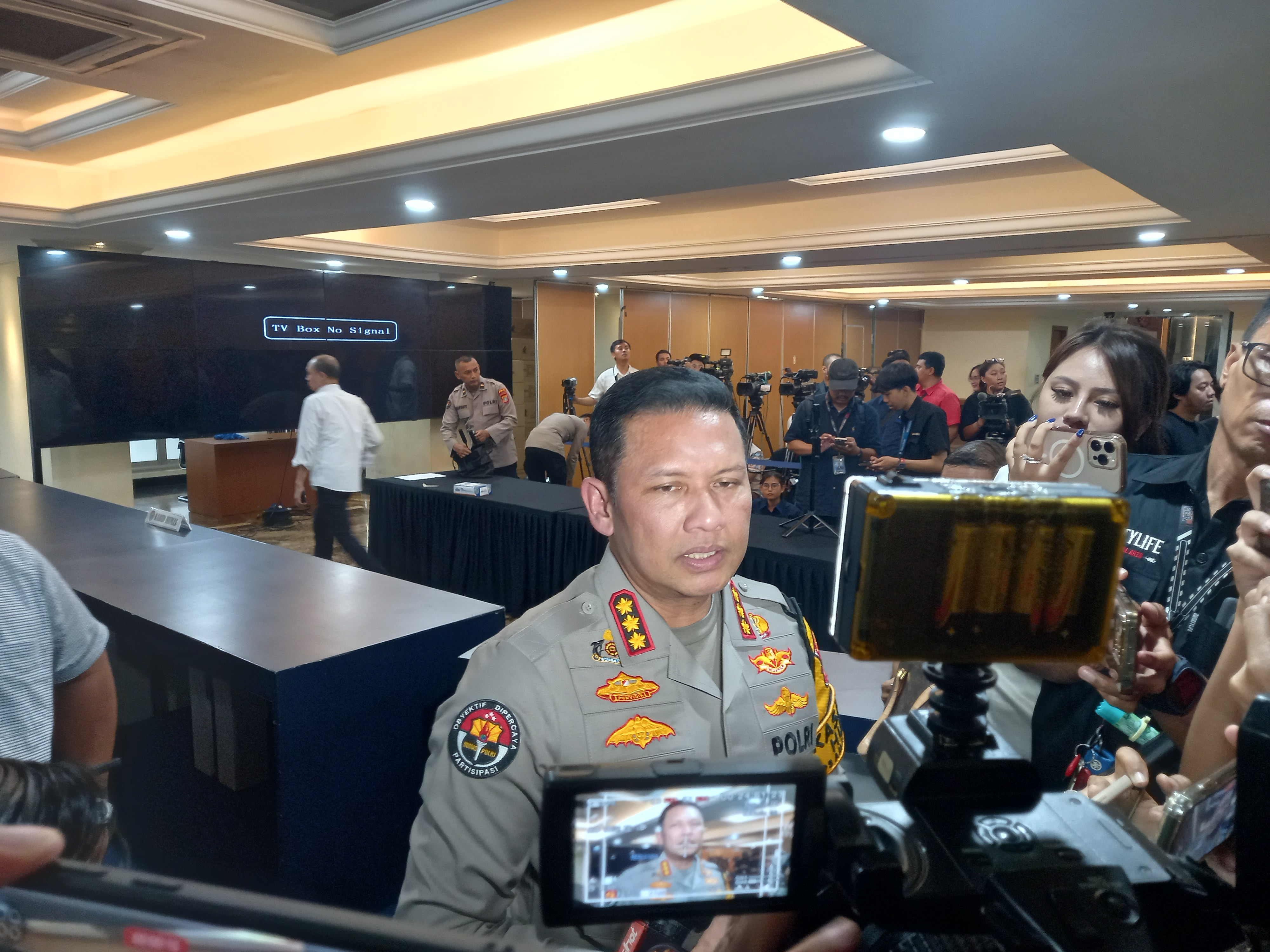 Kabid Humas Polda Metro Jaya, Kombes Budi Hermanto (SinPo.id/Firdausi)