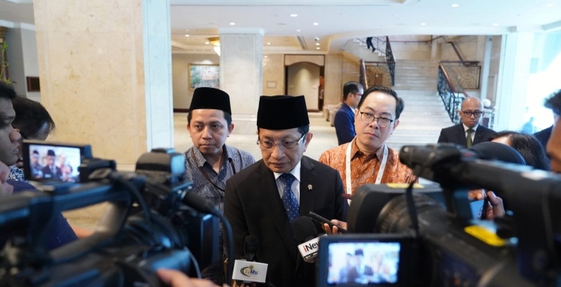 Menteri Agama RI Nasaruddin Umar. (SinPo.id/dok. Kemenag)
