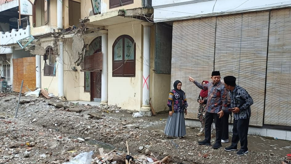 Pesantren Al Khoziny Sidoarjo pasca insiden runtuh (SinPo.id/Kemenag)