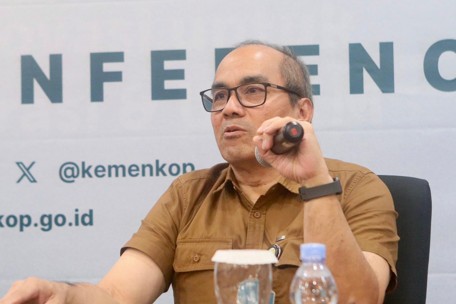 Deputi Bidang Pengawasan Kemenkop Herbert Siagian (SinPo.id/ Dok. Kemenkop)