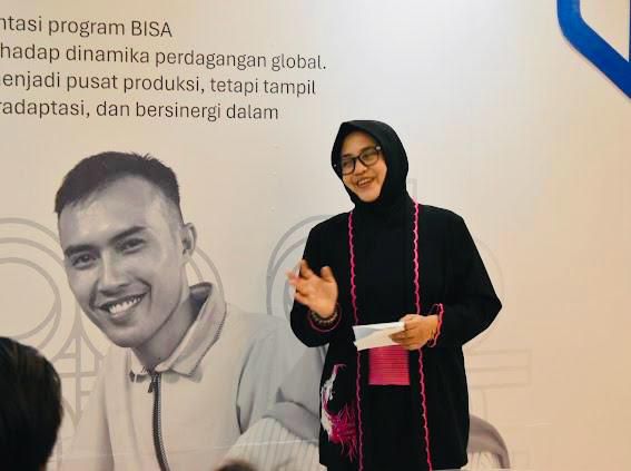 Deputi Bidang Pengembangan Talenta dan Daya Saing Koperasi Kemenkop Destry Anna Sari (SinPo.id/ Dok. Kemenkop)