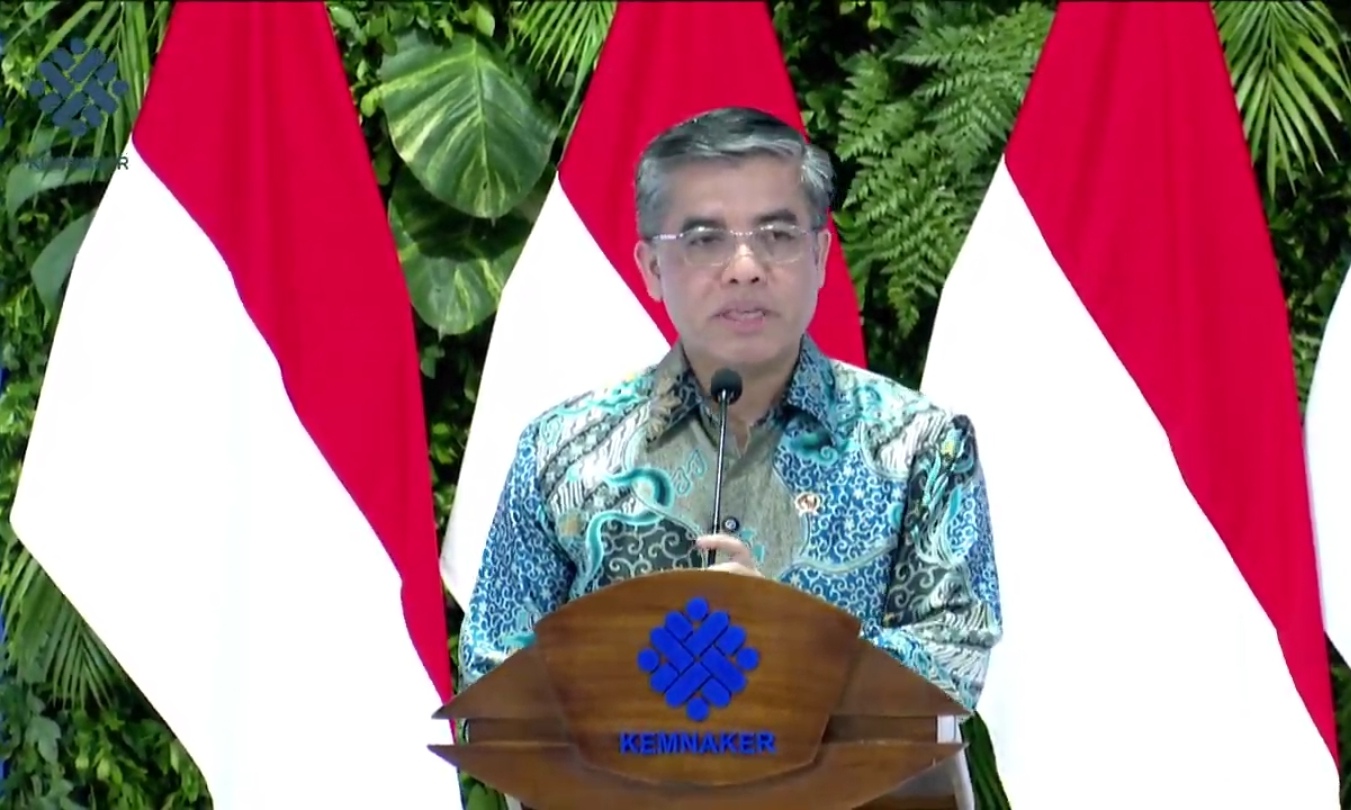 Menaker RI Yassierli. (SinPo.id/tangkap layar)