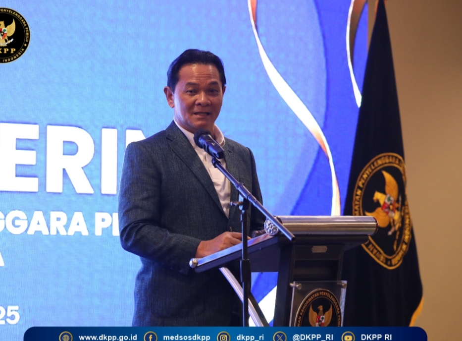 Ketua DKPP Heddy Lugito (SinPo.id/ Sigit Nuryadin)