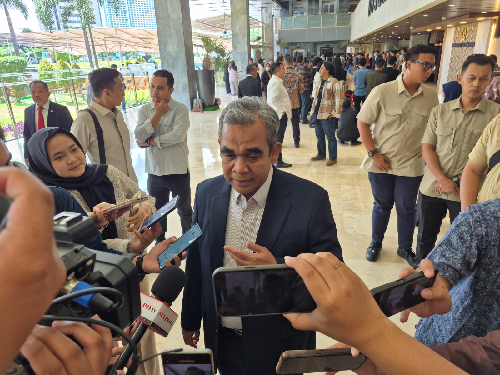 Ketua MPR RI, Ahmad Muzani (SinPo.id/Galuh R)