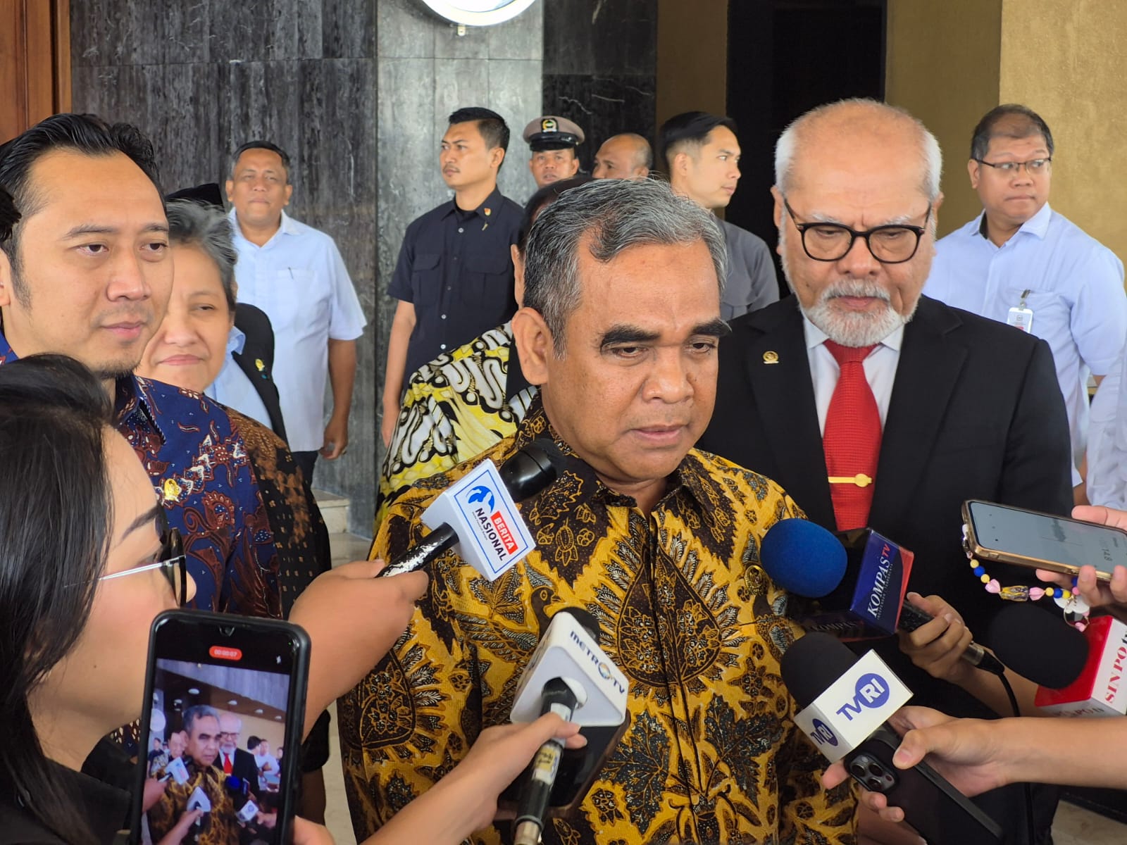 Ketua MPR RI Ahmad Muzani. (SinPo.id/Galuh Ratnatika)