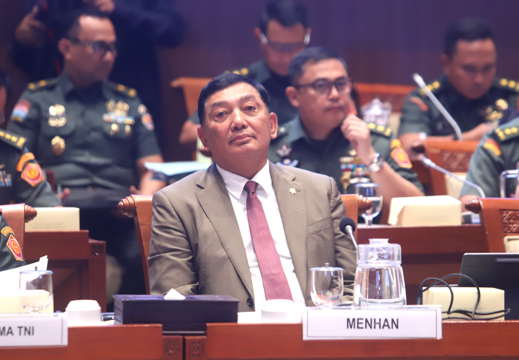 Komisi I DPR menggelar Raker tertutup dengan Menhan Sjafrie Sjamsoeddin membahas stabilitas Papua dan Pembentukan KODAM Baru (Ashar/Sinpo.id)