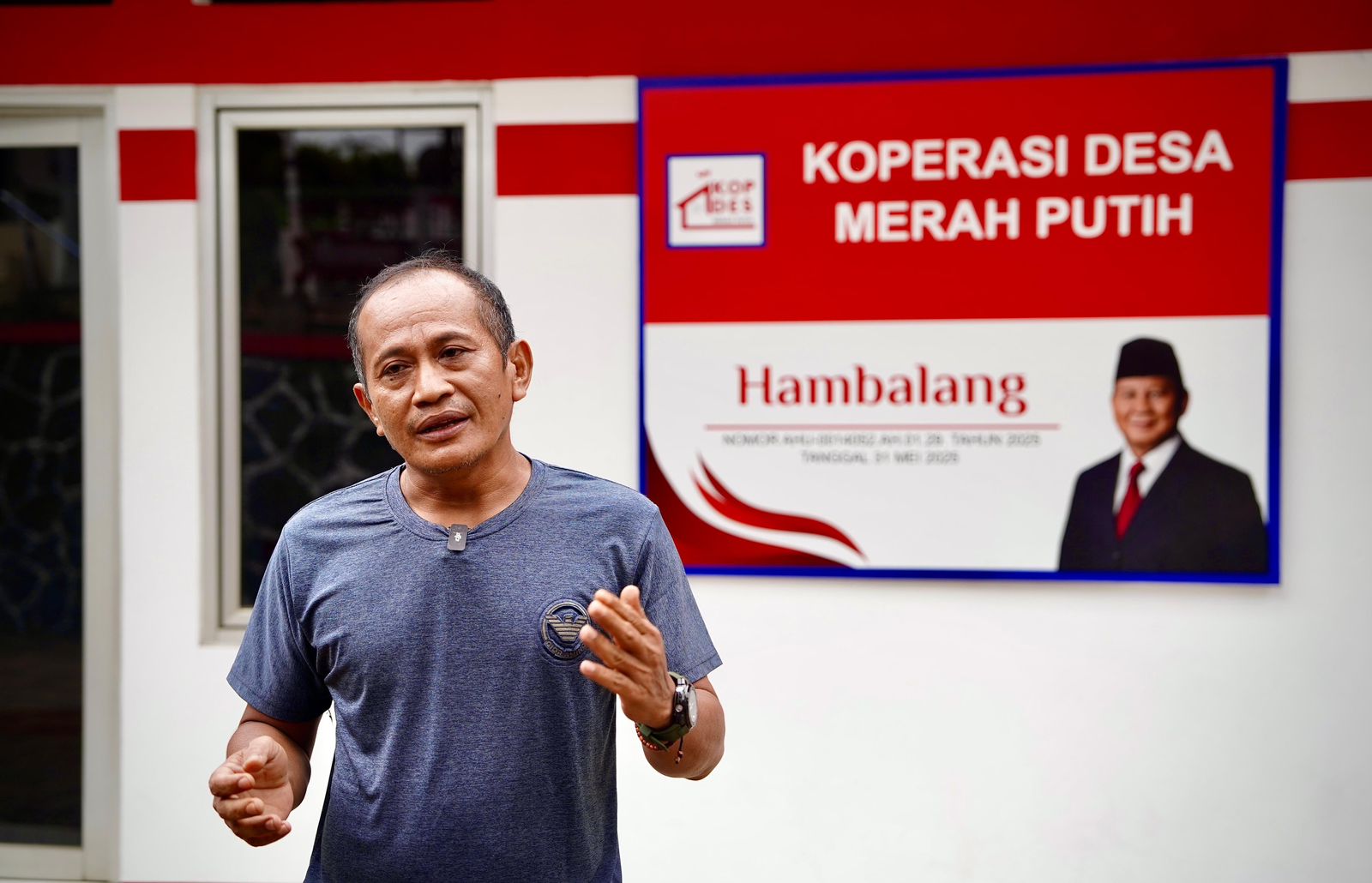 Ketua Kopdes Merah Putih Hambalang Cecep Muhtarudin. (SinPo.id/dok. Kemenkop)