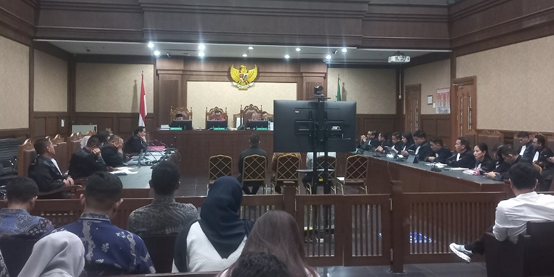Sidang kasus korupsi tata kelola minyak (Sinpo.id)