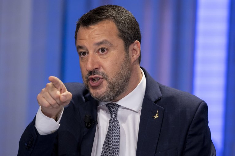 Wakil Perdana Menteri Italia Matteo Salvini. (SinPo.id/ANSA)
