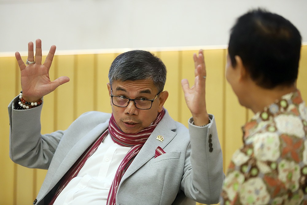 Koordinatoriat Wartawan Parlemen menggelar diskusi Antisipasi Bencana Alam