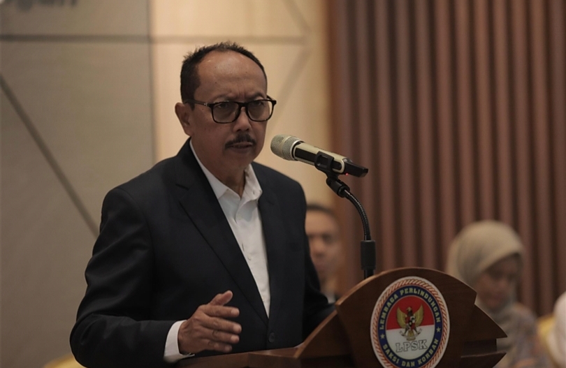 Ketua Lembaga Perlindungan Saksi dan Korban, Achmadi. (SinPo.id/dok. Lpsk)