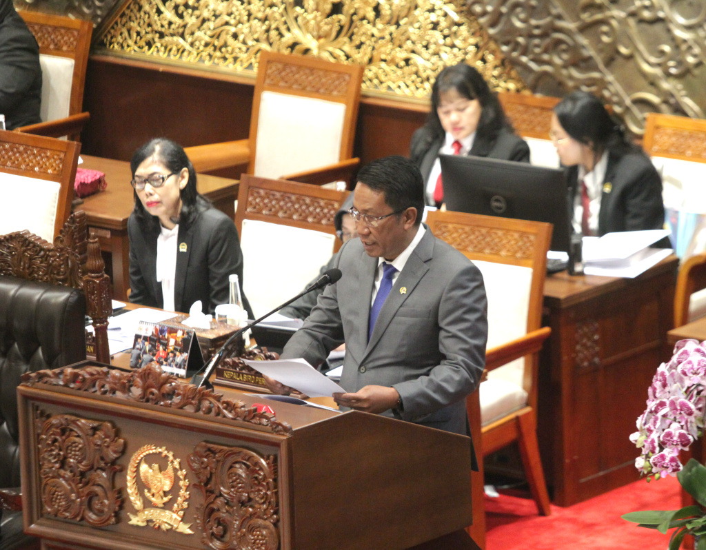 Menteri Hukum, Supratman Andi Agtas (SinPo.id/Ashar Saiful Rizal)