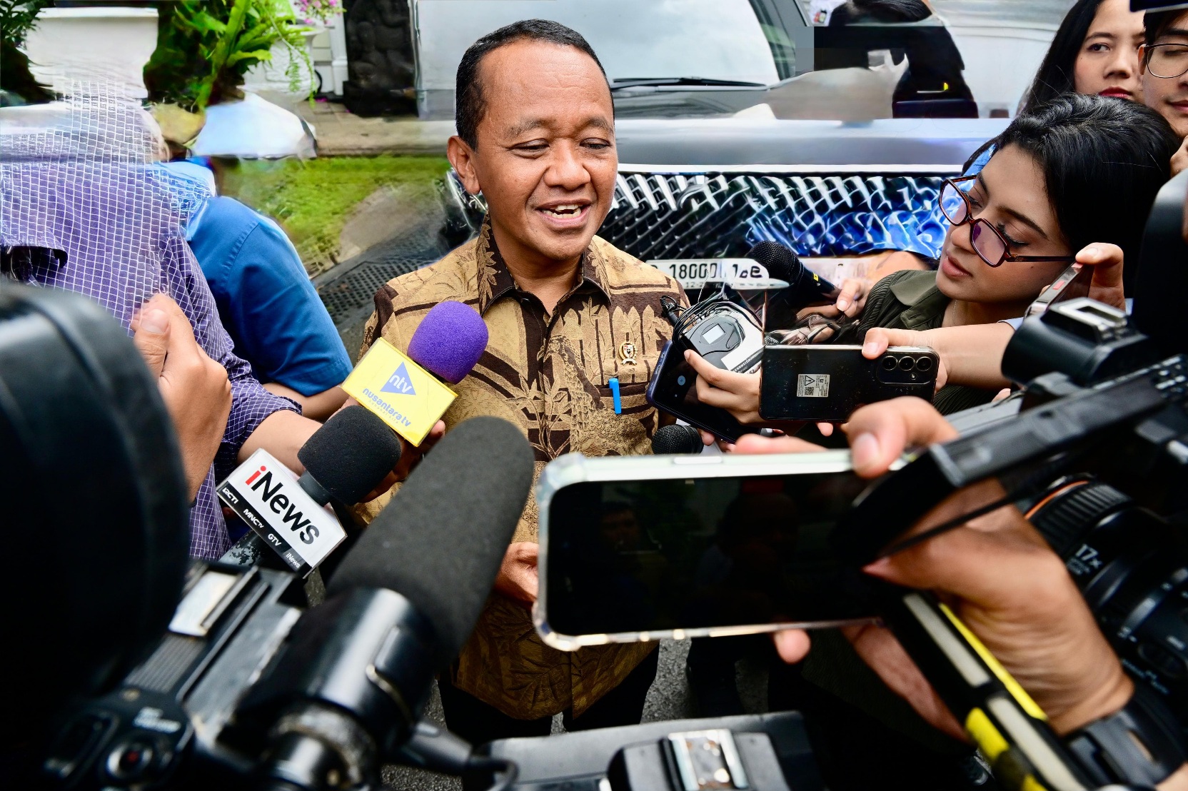 Menteri Energi dan Sumber Daya Mineral (ESDM) Bahlil Lahadalia (SinPo.id/Biro Setpres)