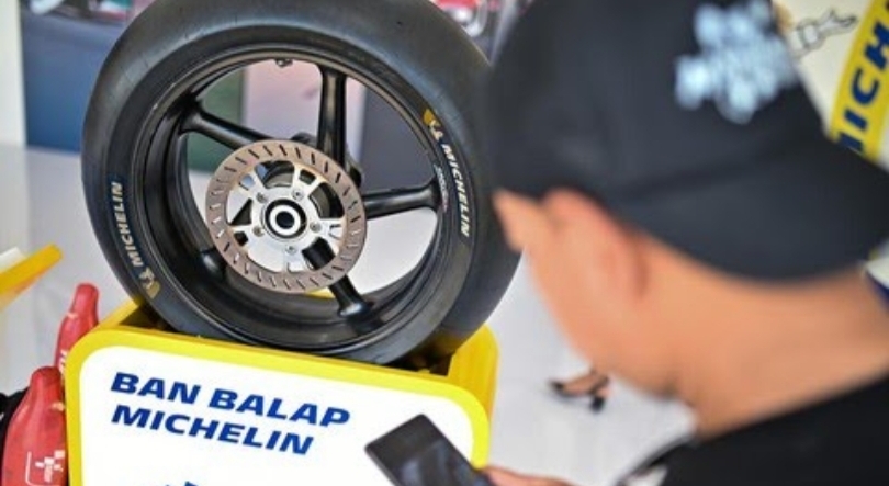 Ilustrasi ban merk Michelin. (SinPo.id/dok. Michelin Indonesia)