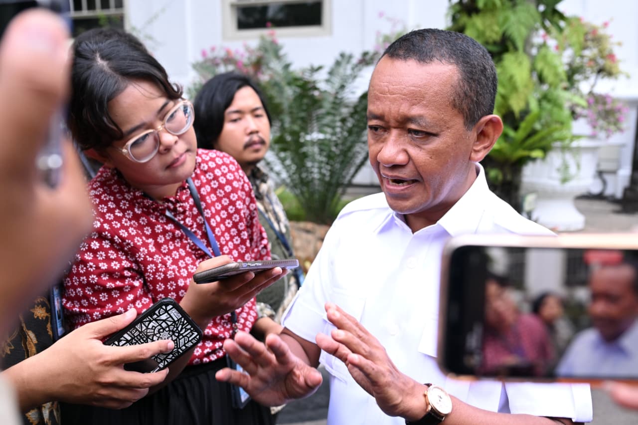 Menteri ESDM Bahlil Lahadalia (SinPo.id/Biro Setpres)