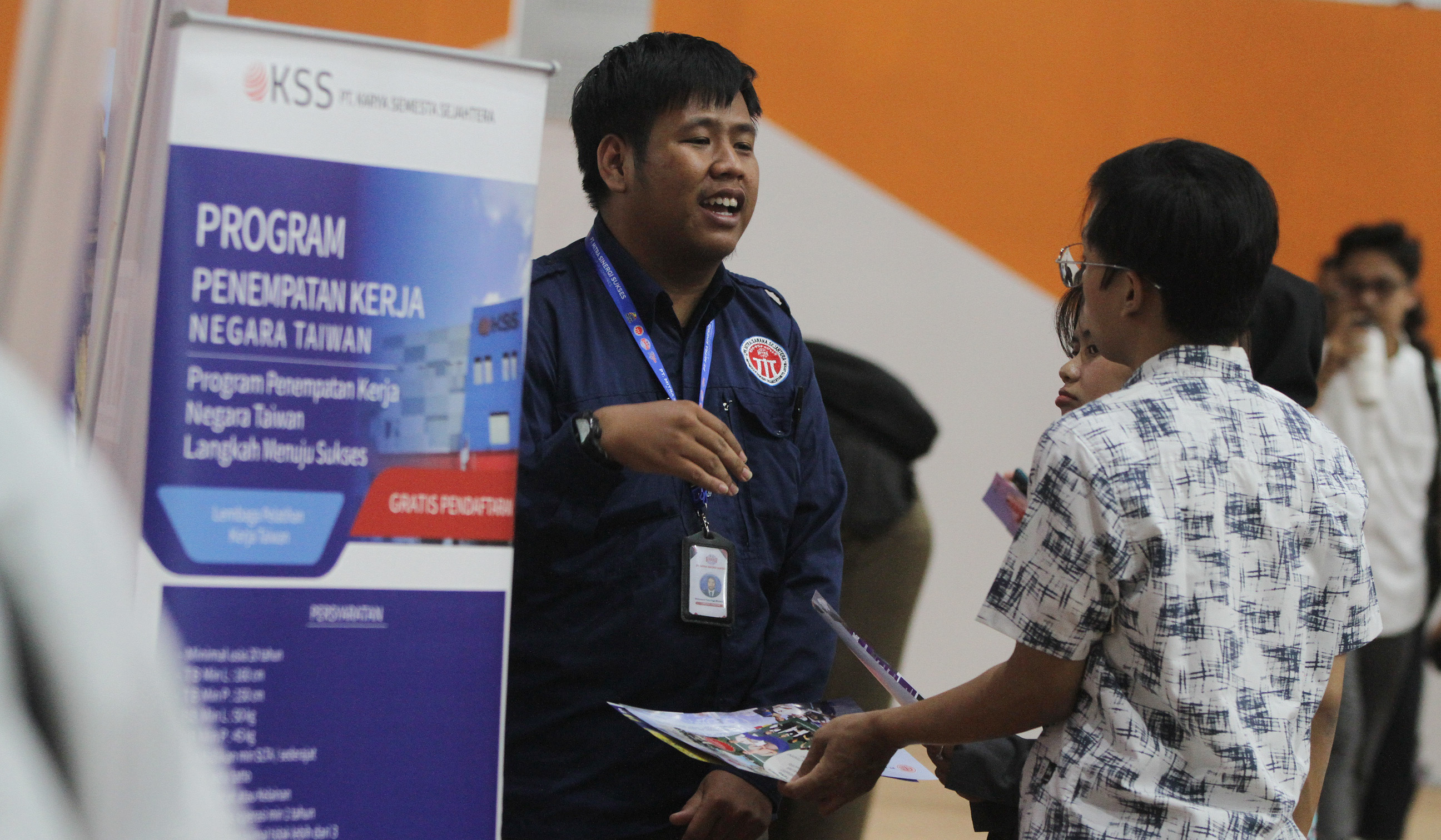 Jakarta Job Festival di Jakarta. (Agus Priatna/SinPo.id)