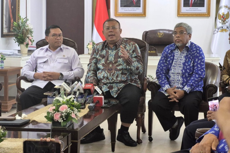 Wakil Ketua DPR RI Cucun Ahmad Syamsurijal (SinPo.id/Galuh)