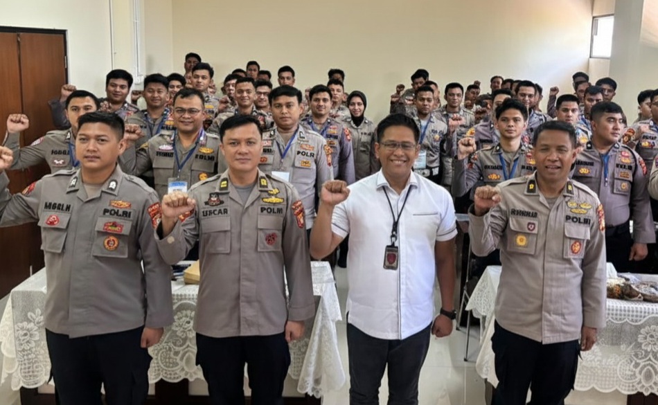 Polda Metro Jaya saat menggelar sosialisasi tiga aturan (SinPo.id/Dok.PMJ)