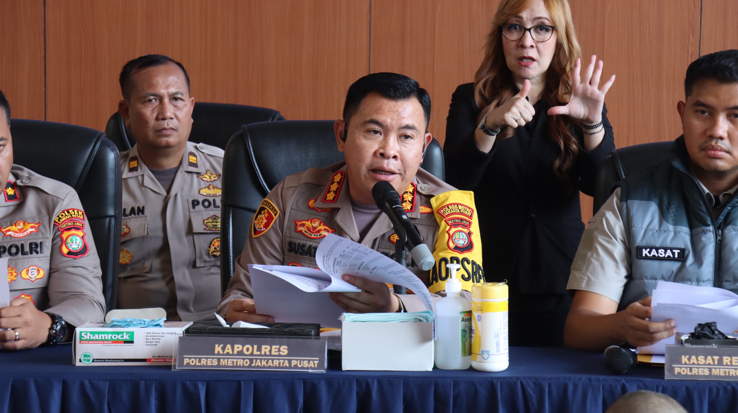 Kapolres Metro Jakarta Pusat Kombes Susatyo Purnomo Condro (SinPo.id/ Dok.Polres Jakpus)