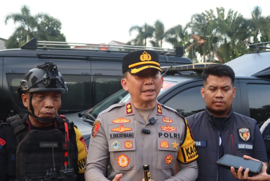 Kapolres Tangerang Selatan, AKBP Victor Daniel Henry Inkiriwang (SinPo.id/Dok.Polres Tangsel)