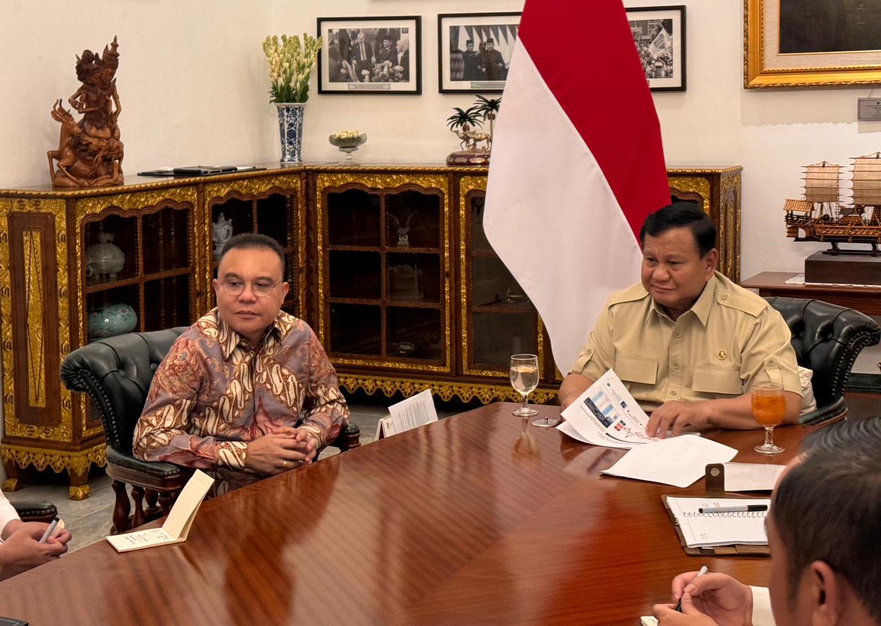 Presiden Prabowo Bahas Stabilitas Politik dan Penguatan Investasi Bersama Sejumlah Tokoh di Istana Merdeka (SinPo.id/BiroSetpres)