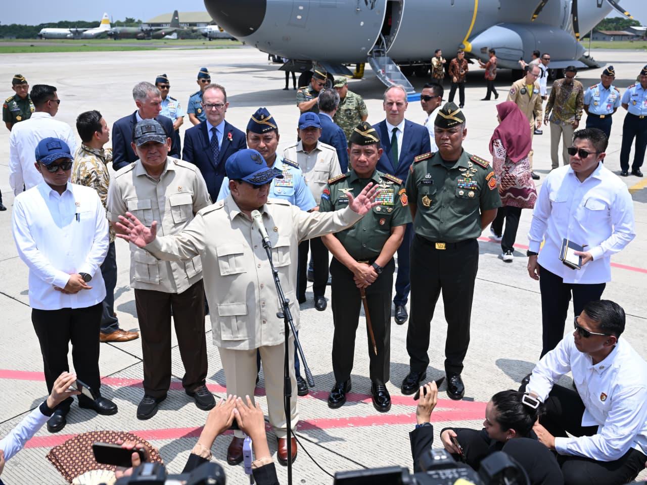 Prabowo Perintahkan TNI Tambah Batalion Kesehatan untuk Tangani Bencana (SinPo.id/Biro Setpres)