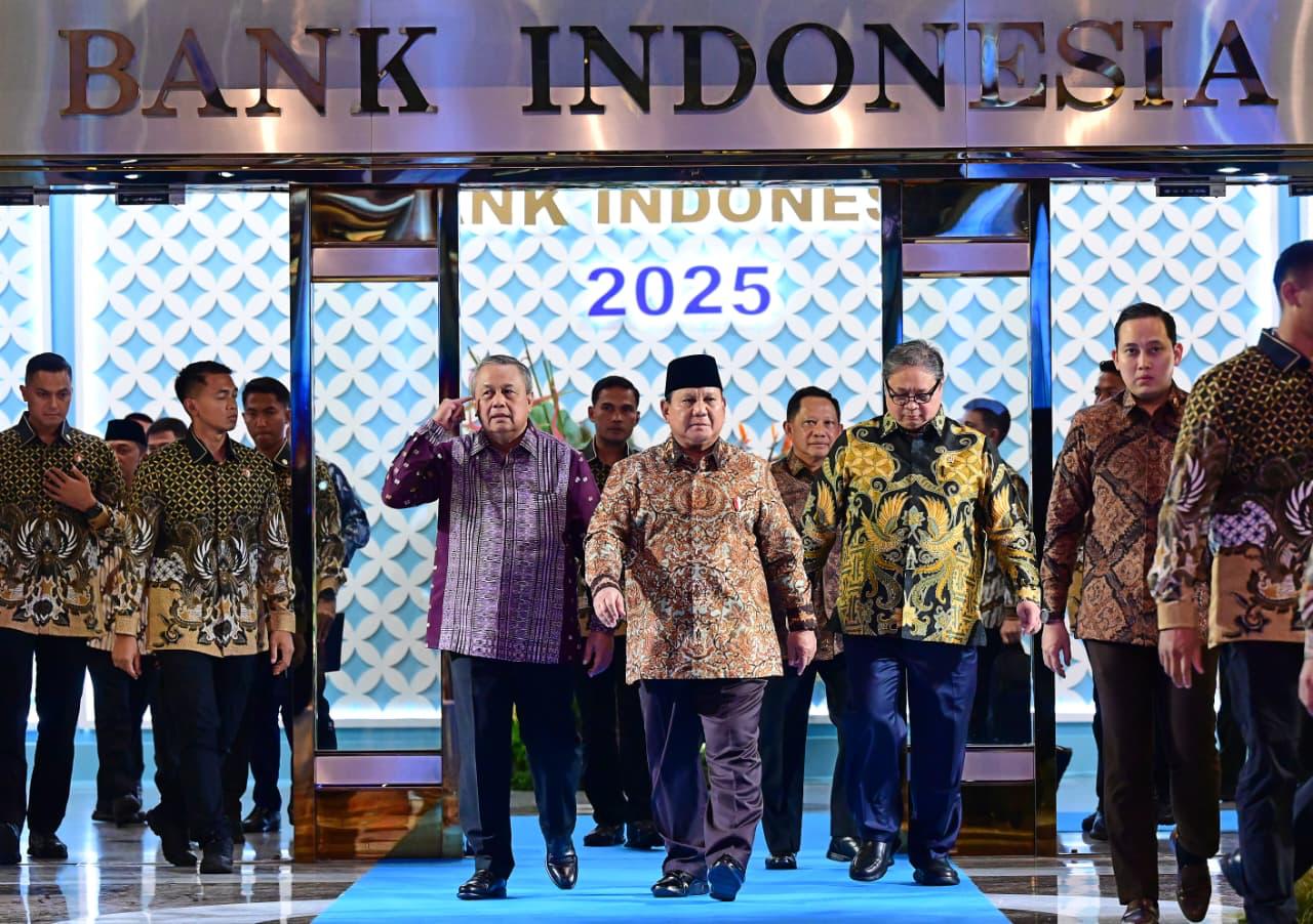 Presiden Prabowo Hadiri PTBI 2025, Apresiasi Sinergi Bangun Stabilitas dan Dorong (SinPo.id/Biro Setpres)