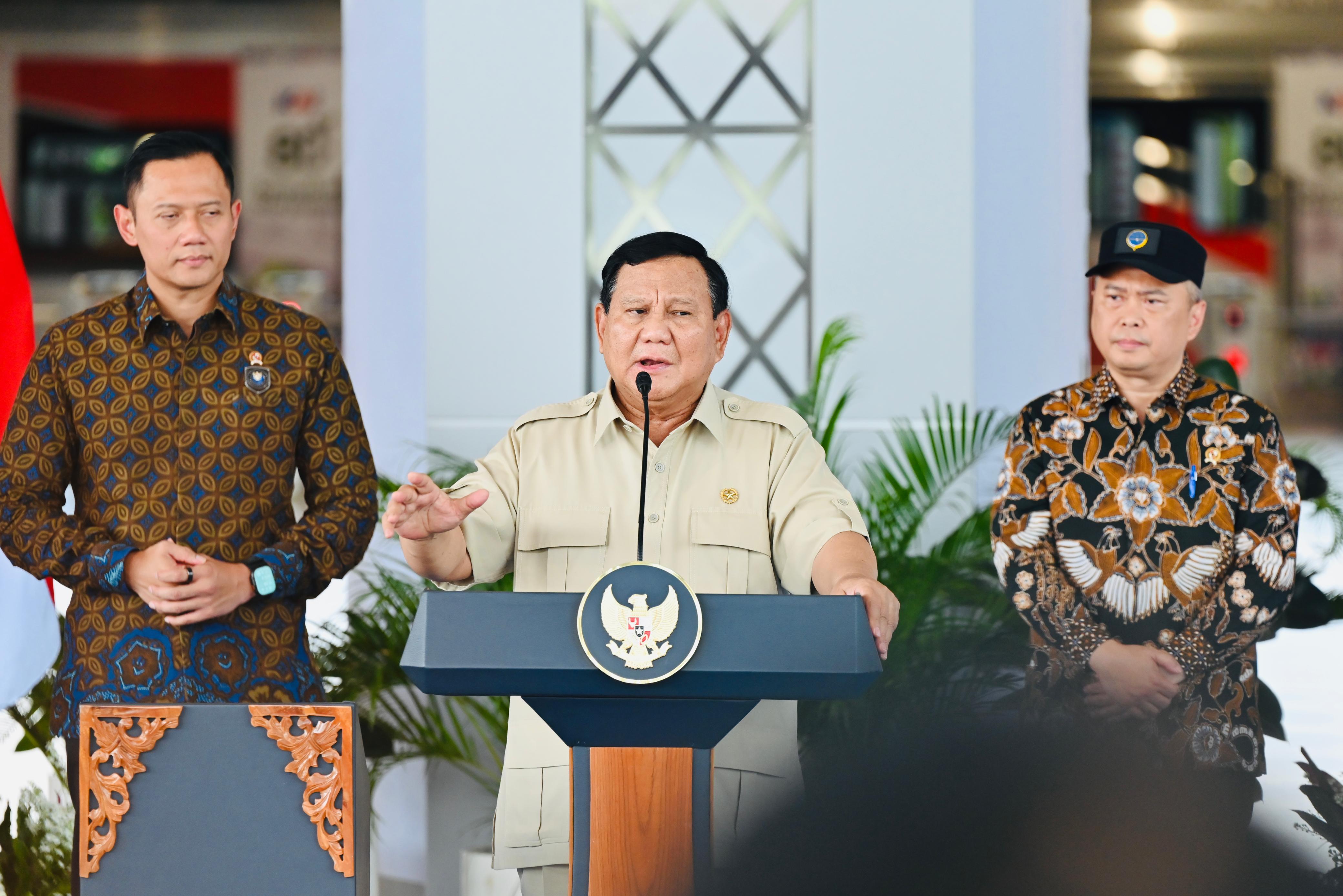 Presiden Prabowo Subianto (SinPo.id/Biro Setpres)