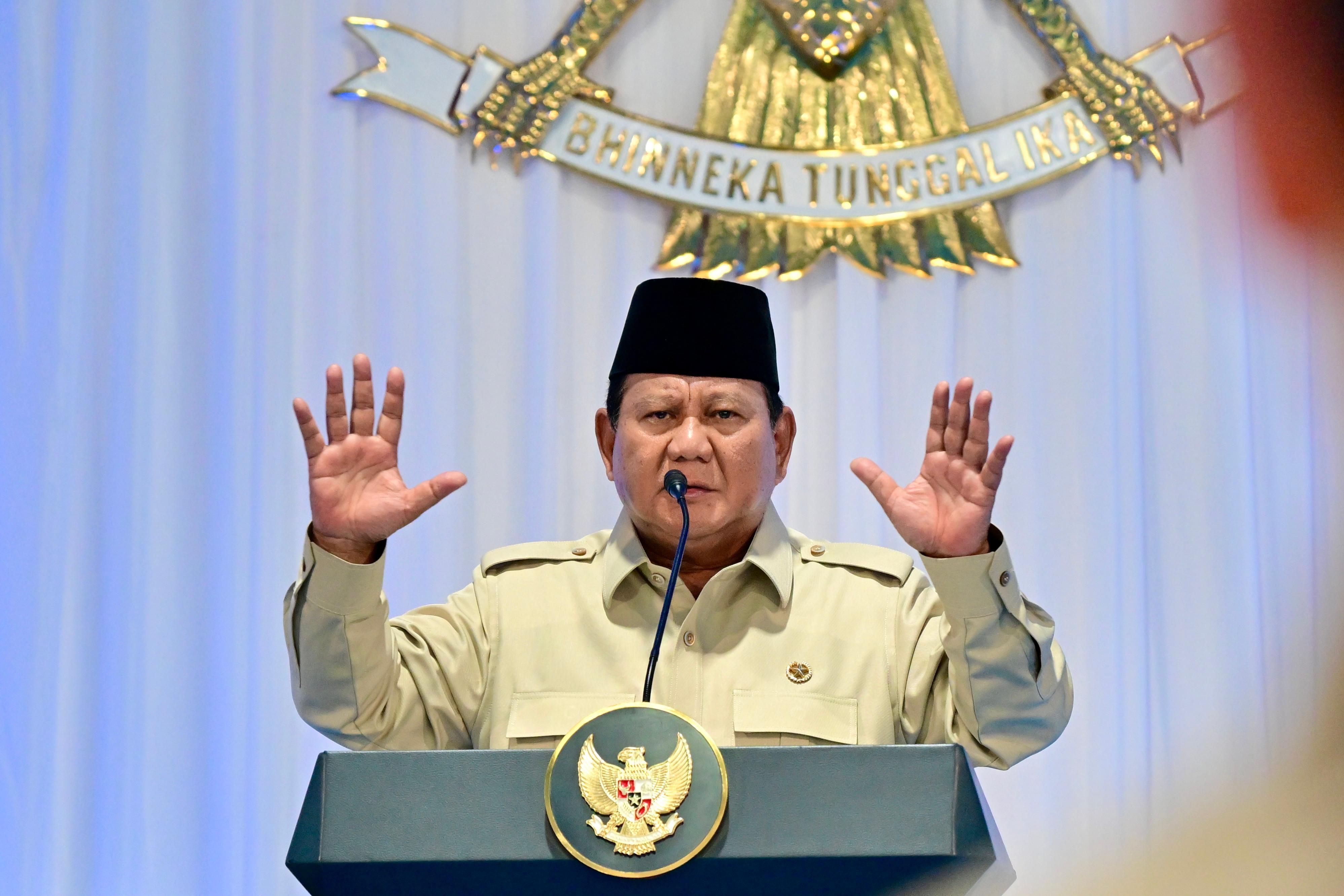 Presiden Prabowo Subianto (SinPo.id/Setpres)