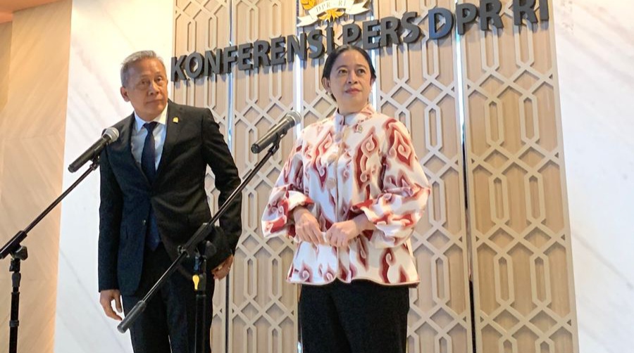 Ketua DPR RI Puan Maharani (SinPo.id/Galuh Ratnatika)