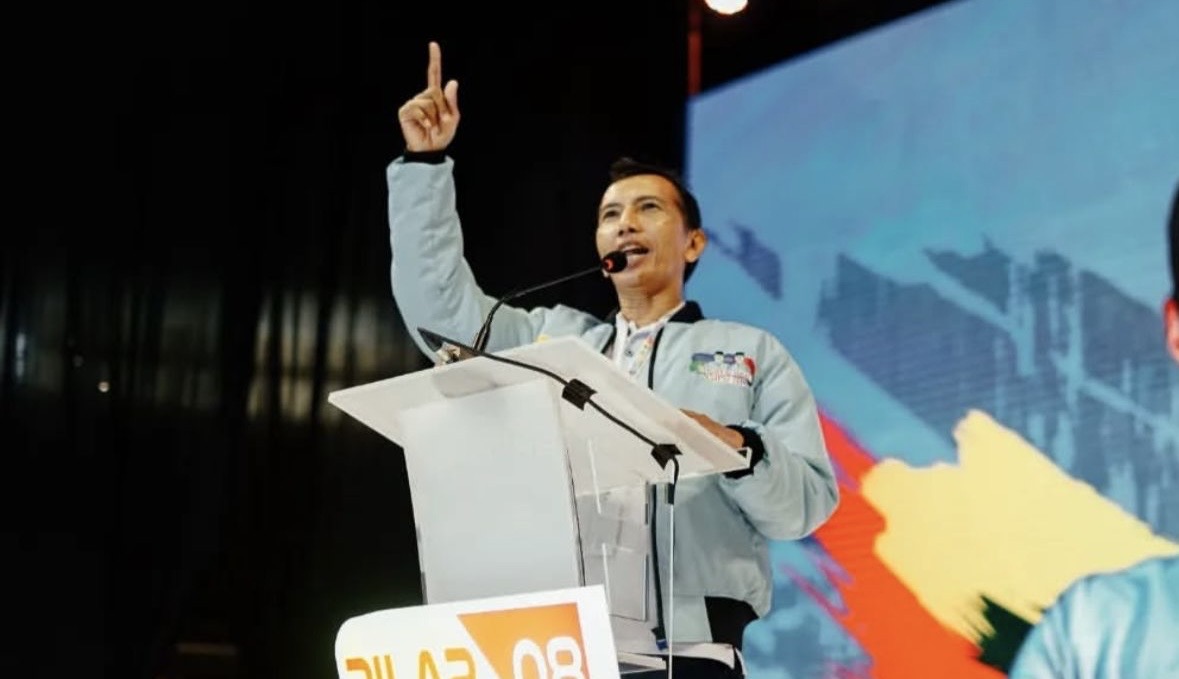 Ketua Umum kelompok relawan pendukung Prabowo Subianto Pilar 08, Kanisius Karyadi. Istimewa