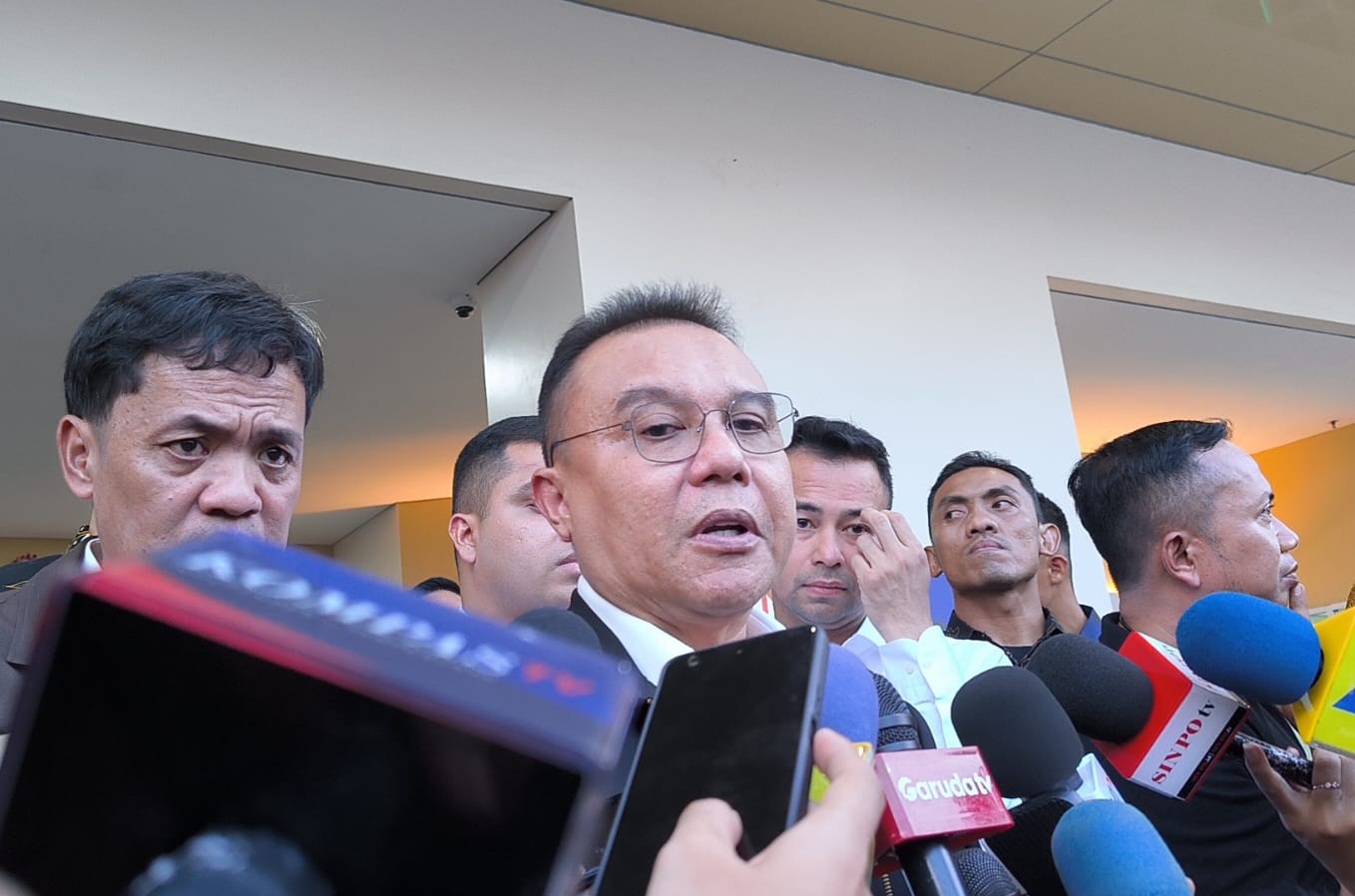 Wakil Ketua DPR RI Dasco (SinPo.id/ Galuh Ratnatika)